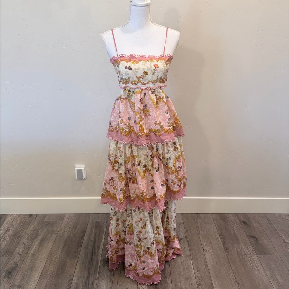 Zimmermann Laurel Frill dress